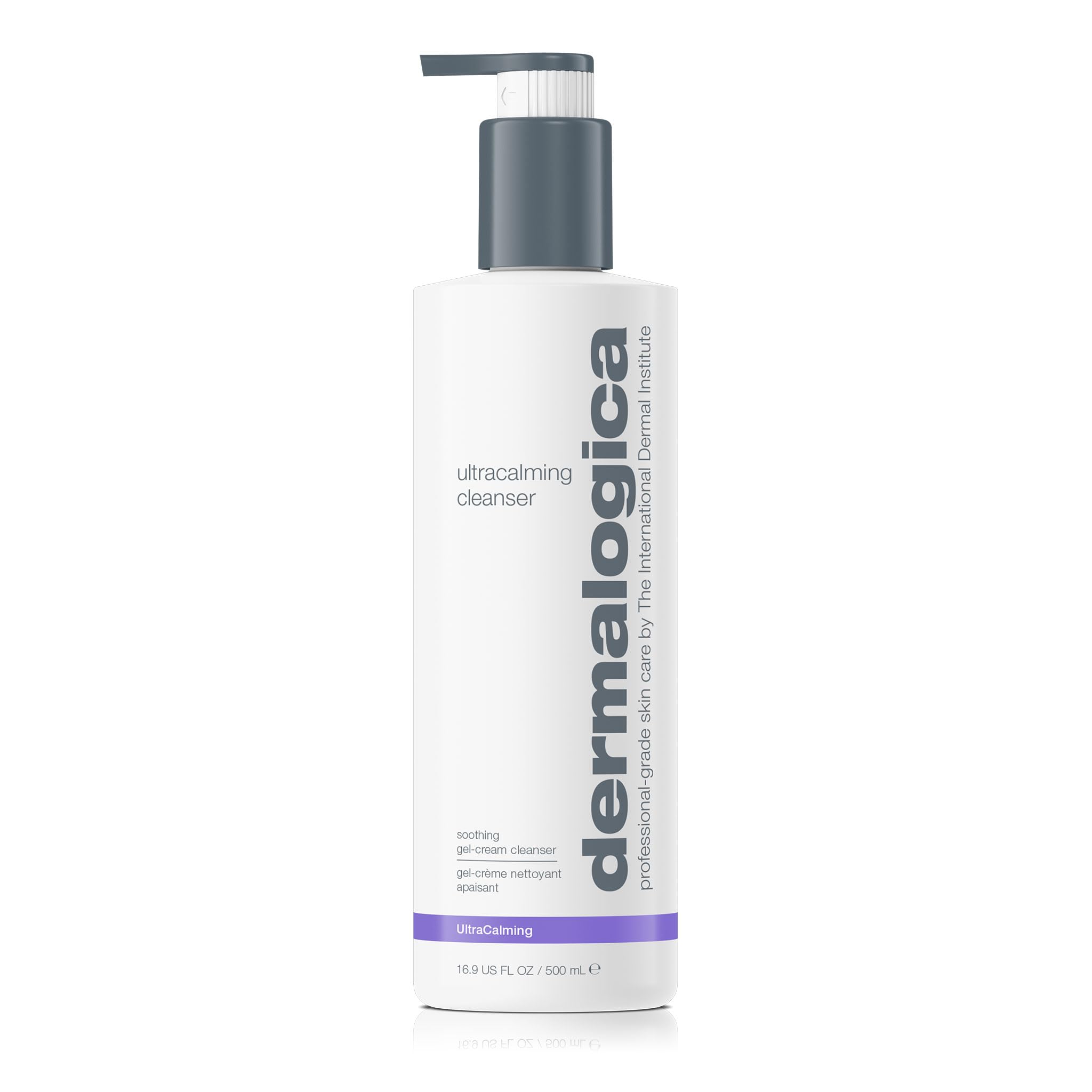 Dermalogica Ultracalming Cleanser, Gentle Face Wash for Sensitive Skin - Calms and Cools Redness and Discomfort, PH balanced, Non- Foaming, Gel Cream Type, 16.9 Fl Oz