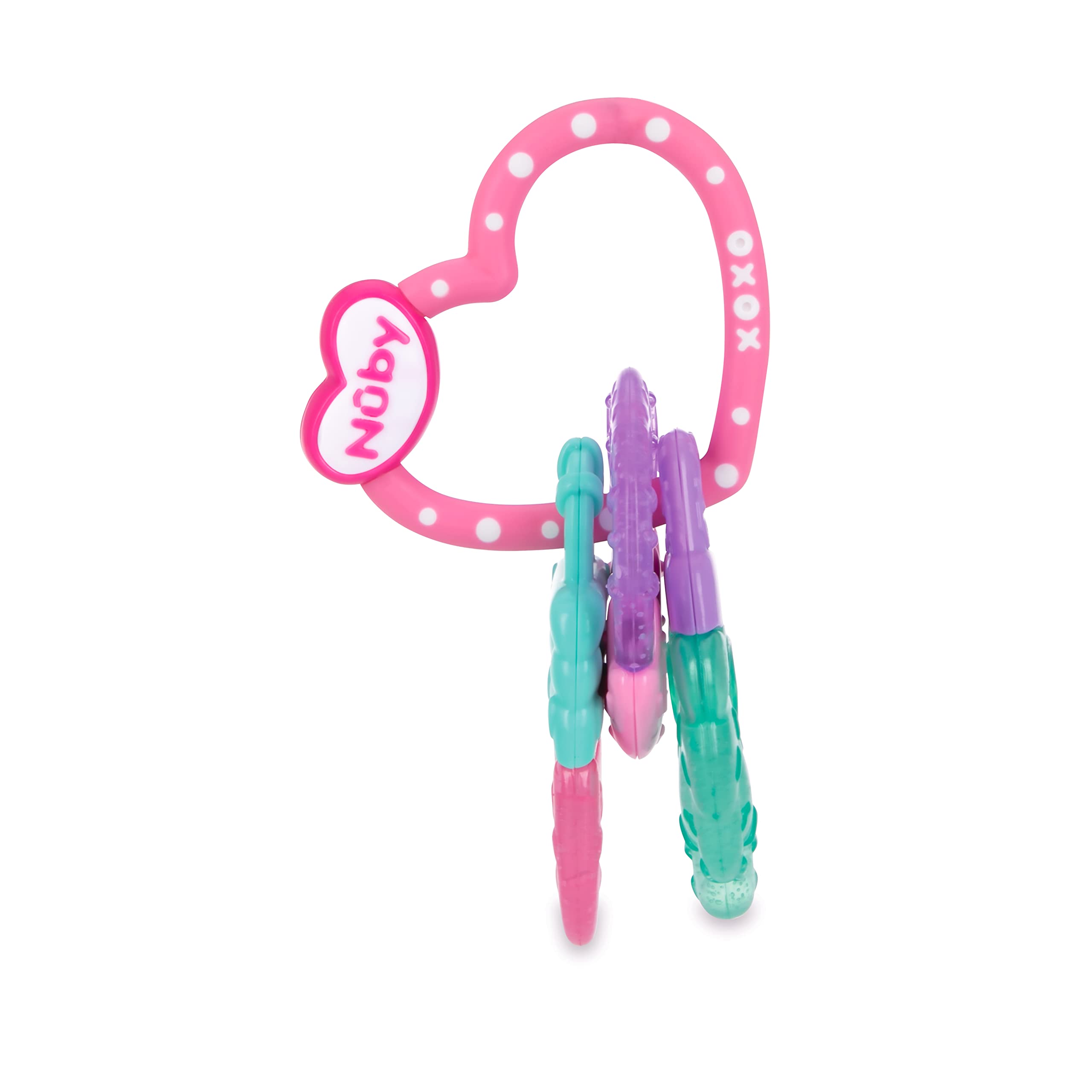 Nuby ICY Gel Teether Ring, Popsicle, Donut and Ice Cream - 3+ Months