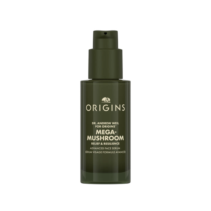 Origins Mega-Mushroom Advanced Face Serum | Reduces Visible Redness & Strengthens Skin's Barrier | With Reishi Mushroom, 1.7 Fl Oz
