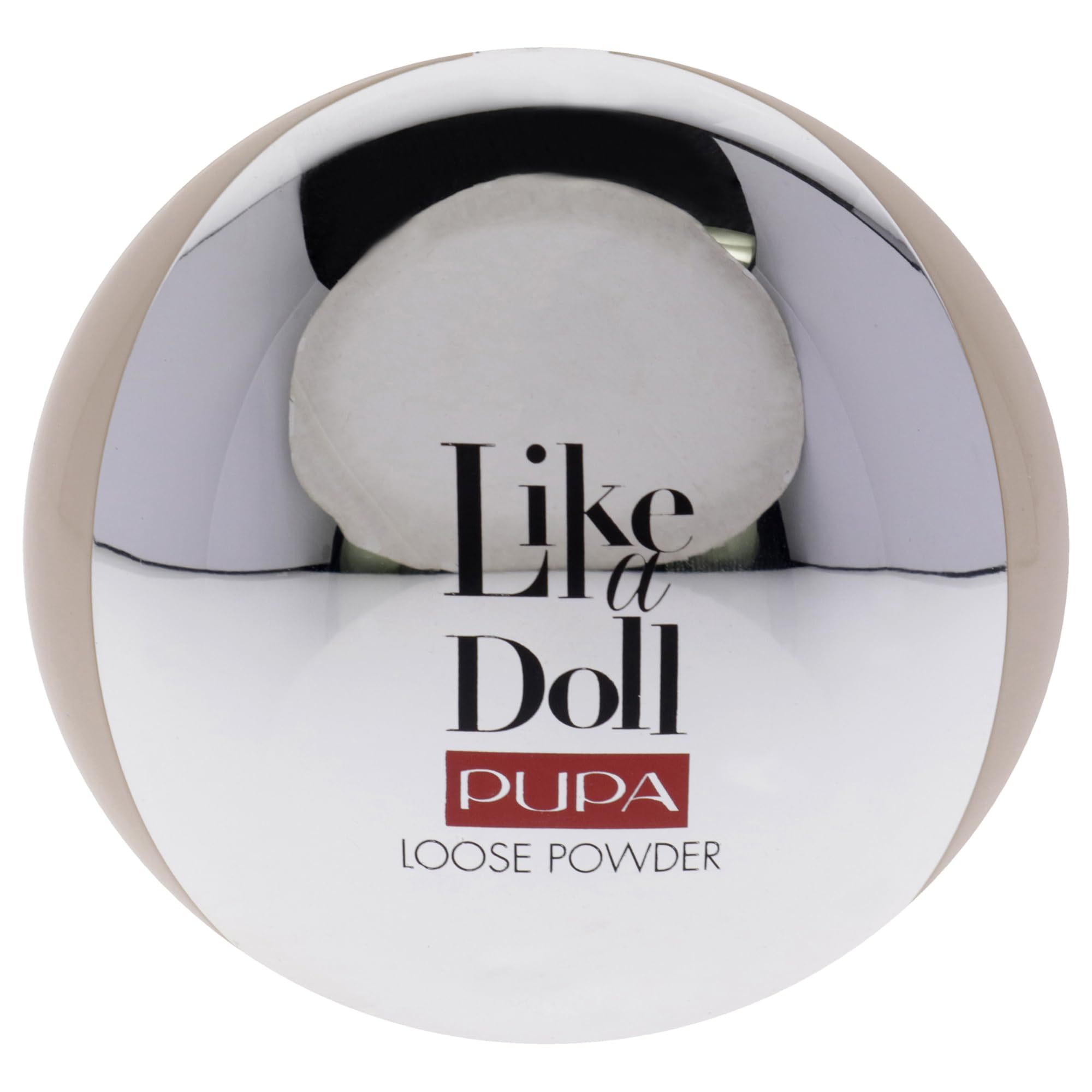 Pupa Milano Like A Doll Invisible Loose Powder - For a Radiant and Natural Look - Smooths Skin and Minimizes Blemishes - Perfectly Blends with Skin - 004 Rosy Beige - 0.32 Oz