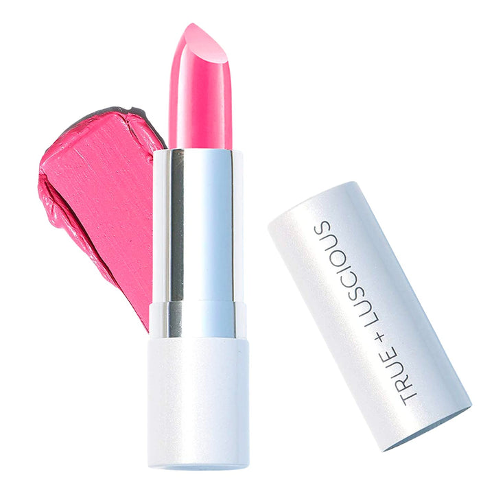 True + Luscious Super Moisture Lipstick - Vegan and Cruelty Free, Non Toxic Formula - 0.12oz, Shade: Temptation
