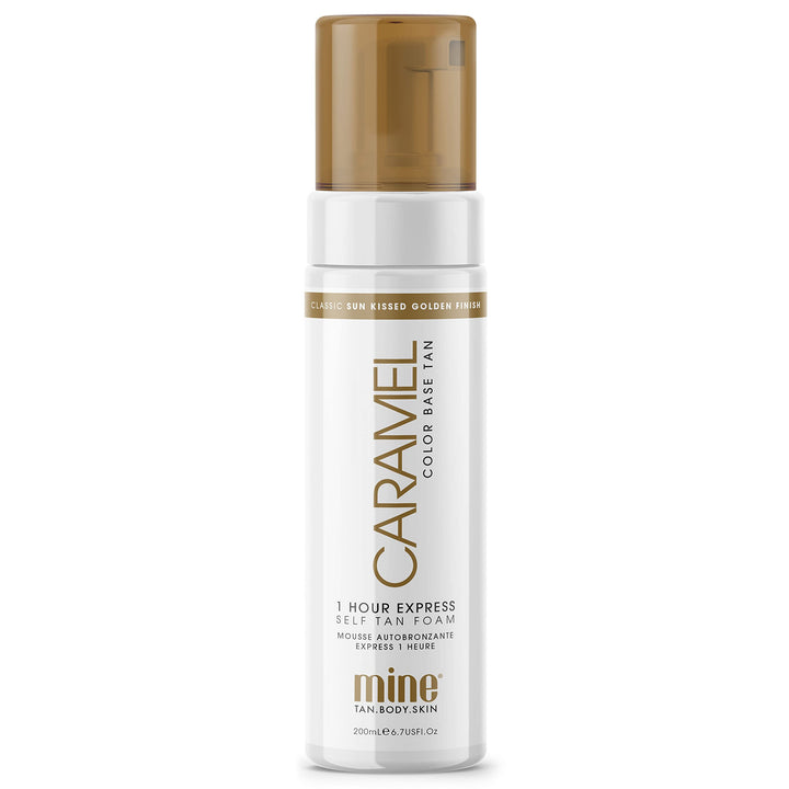 MineTan Self Tan Foam, Caramel