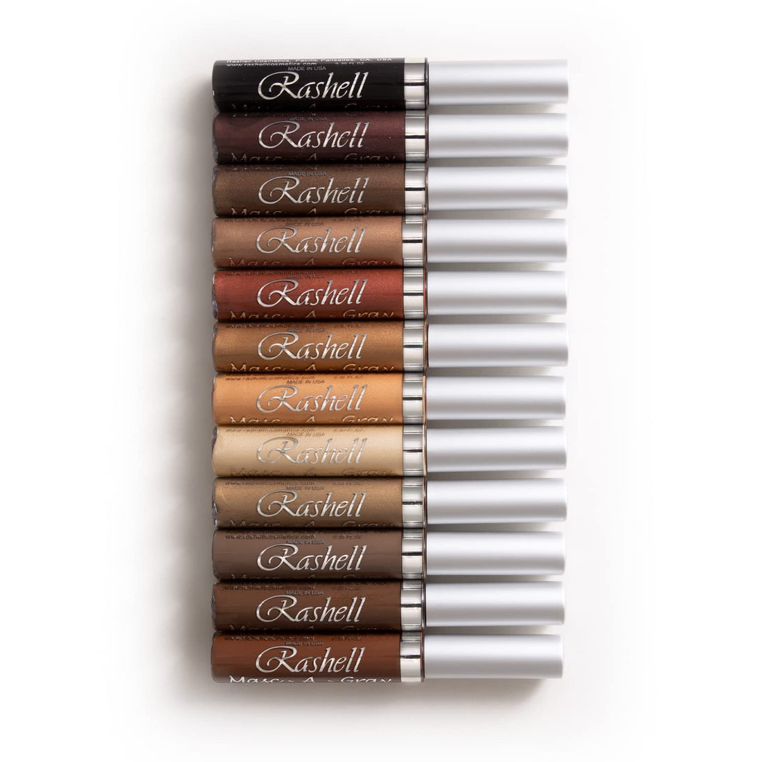 Rashell Masc A Gray Hair Mascara - Masc-A-Gray Warm Brown 103 -
