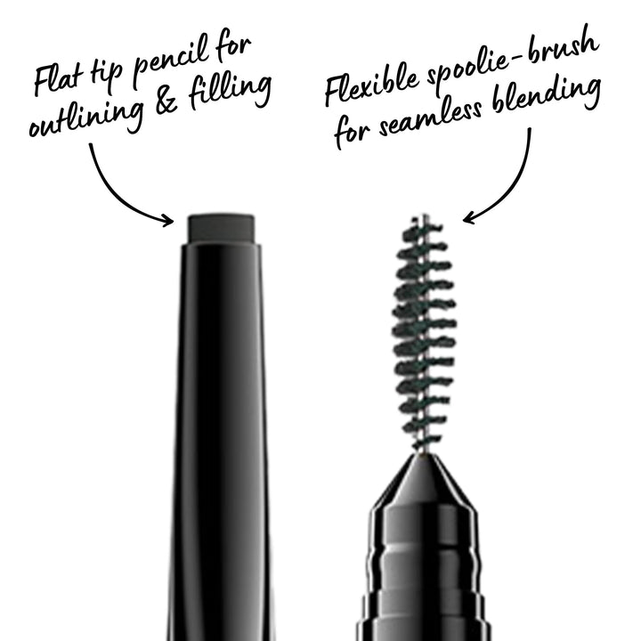 NYX PROFESSIONAL MAKEUP Precision Eyebrow Pencil, Black