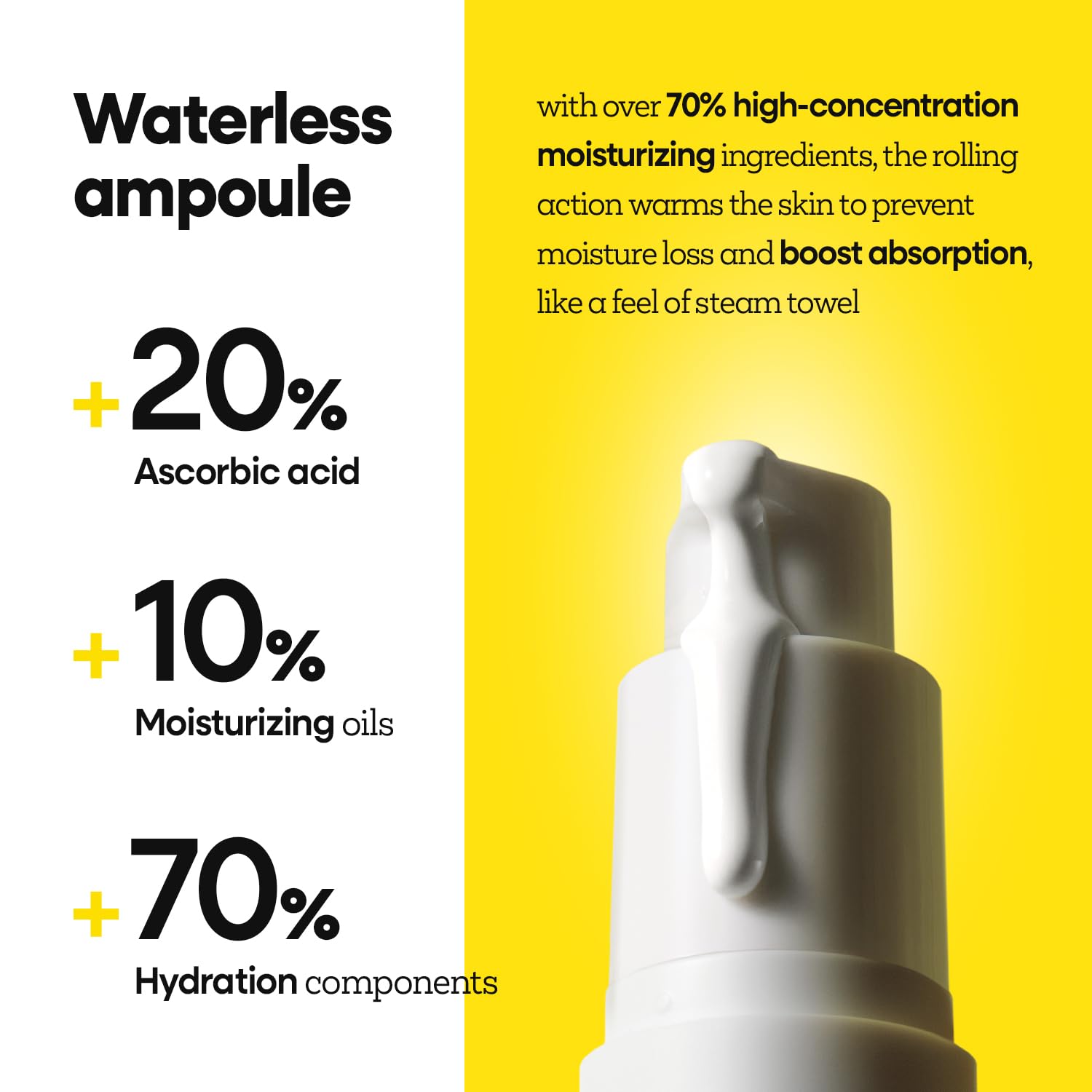 Nature Republic Vitapair C glow Reveal Ampoule, Niacinamide,Retinol, Panthenol, Citrus Lemon Fruit Extract, Vitamin C Ampoule, Korean Skin Care 24ml / 0.81 fl oz