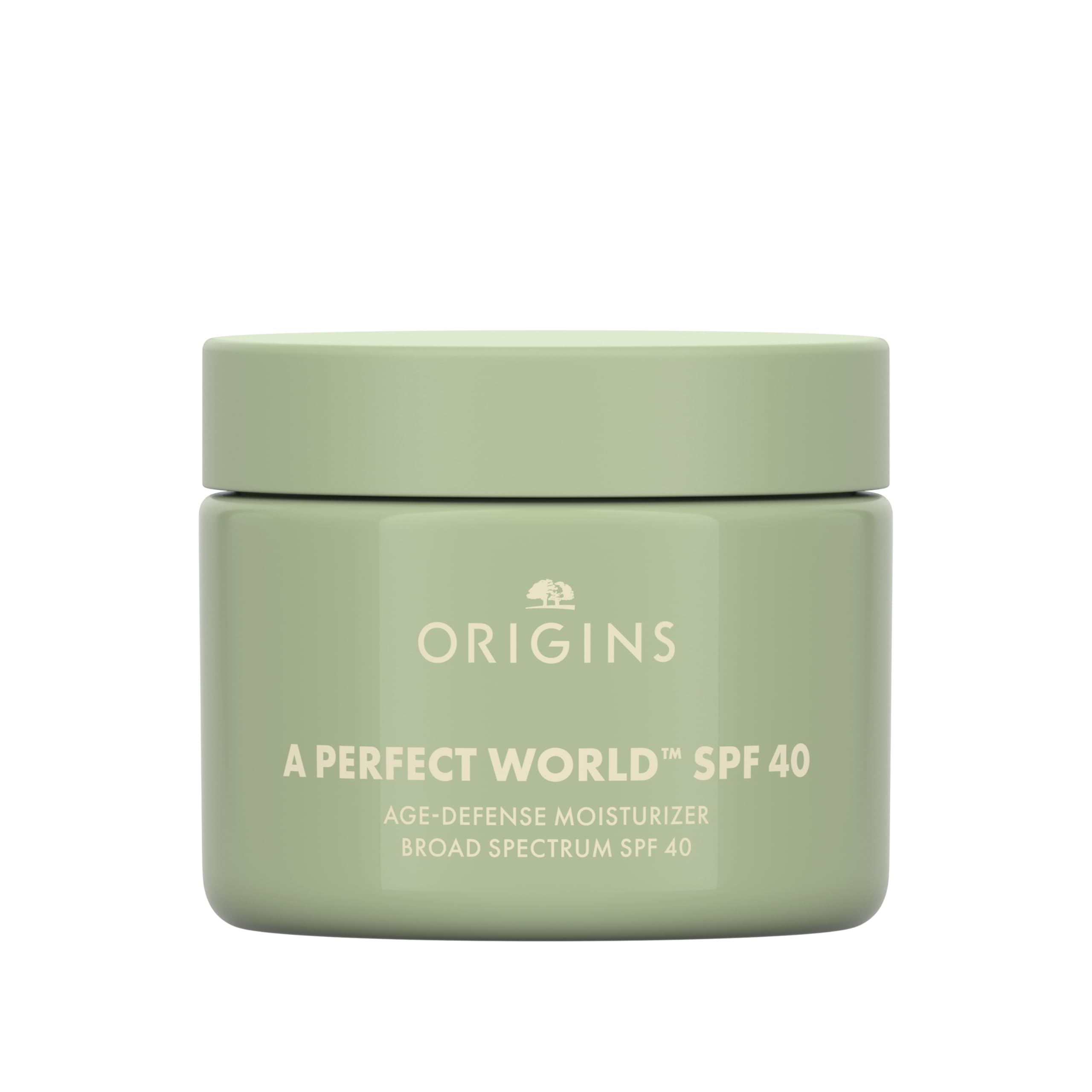 Origins A Perfect World Age-Defense Moisturizer with SPF 40 | Hydrates & Helps Delay Visible Signs of Aging | With Antioxidants, 1.7 Fl Oz