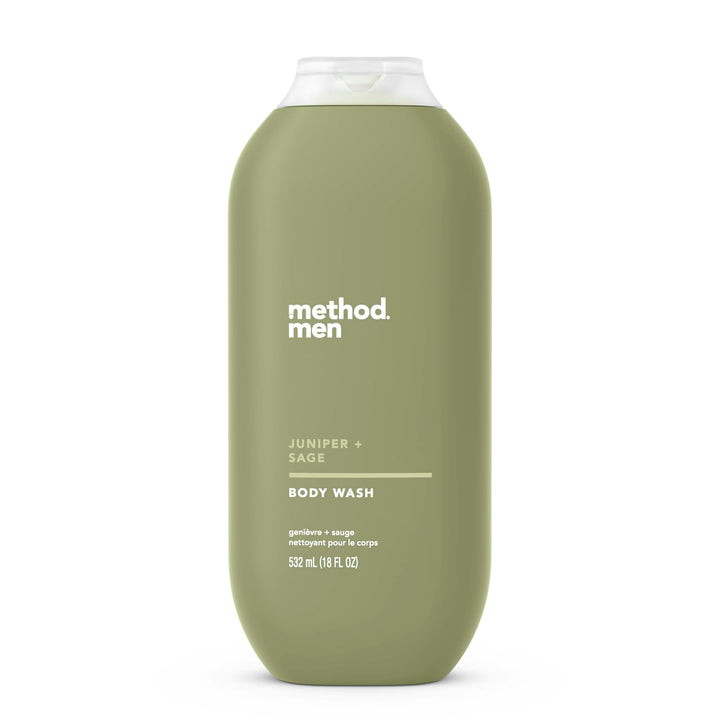 Juniper + Sage: Method Mens Body Wash, Juniper + Sage, 6 Count