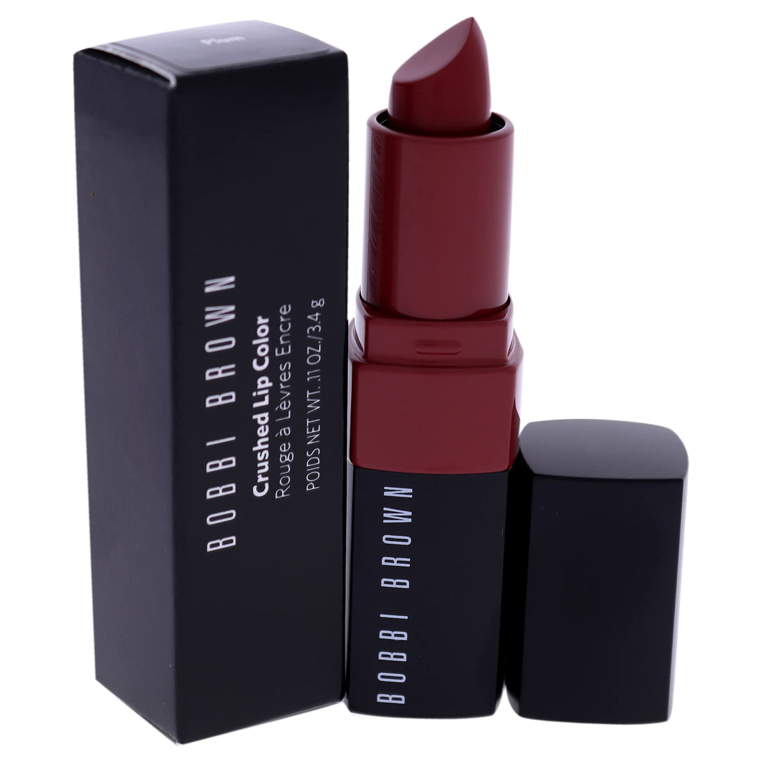 Bobbi Brown Crushed Lip Color, Matte Finish, 3.4g/0.11oz - # Plum