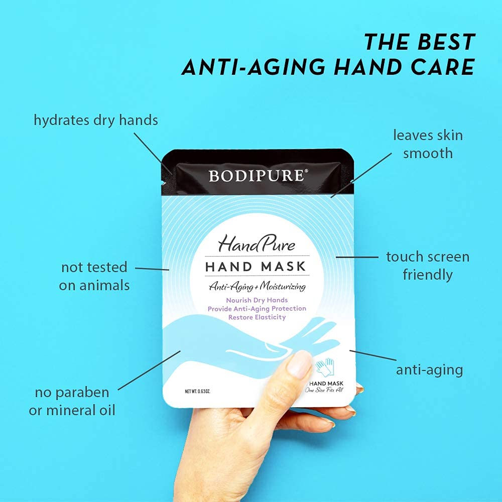 HandPure Hand Mask - Anti-Aging and Moisturizing Treatment...
