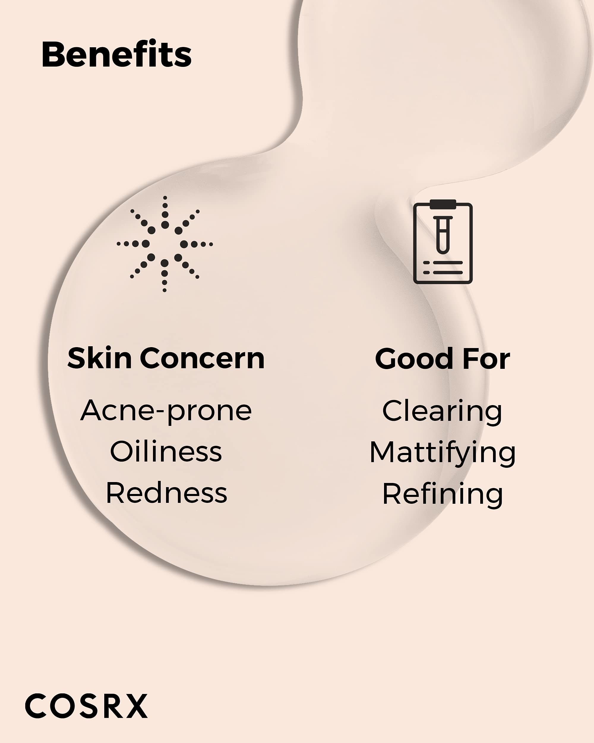 COSRX AC Collection Acne Calming Liquid Intensive, 4.22 fl.oz / 125ml | AHA, BHA Toner for Acne Prone Skin, Animal Testing Free, Parabens Free, Korean Skin Care