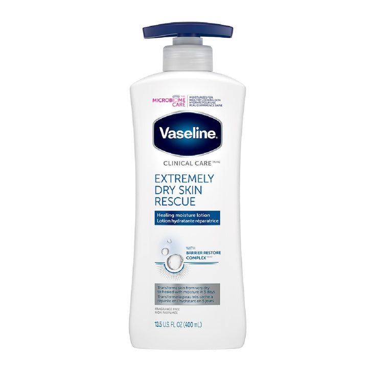 Vaseline Clinical Care hand and body lotion Extremely Dry Skin Rescue 13.5 oz