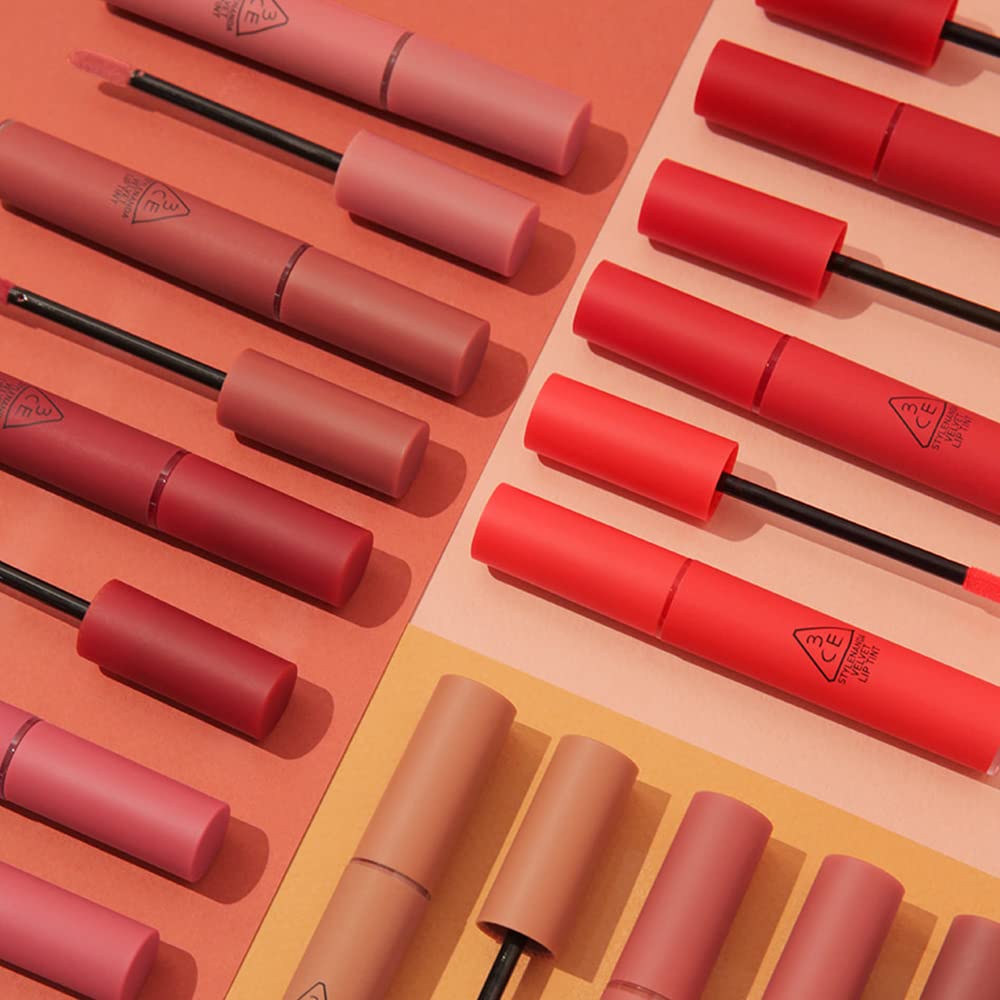 Pink Break : 3 Concept Eyes Stylenanda Velvet Lip Tint (2017 New) 10 colors avail (Pink Break)