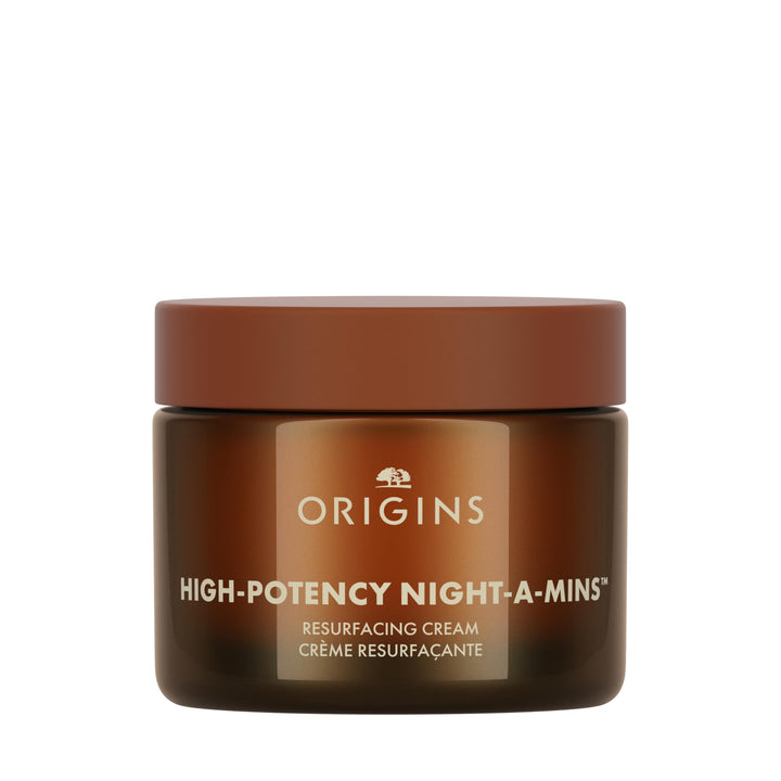 Origins High-Potency Night-A-Mins Resurfacing Face Moisturizer with Jojoba and Squalane | Night Cream, 1.7 Fl Oz