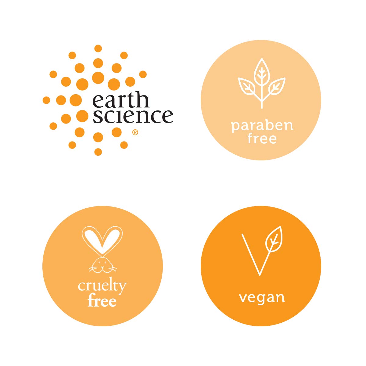 Earth Science Clarifying Facial Wash, Pack of 3