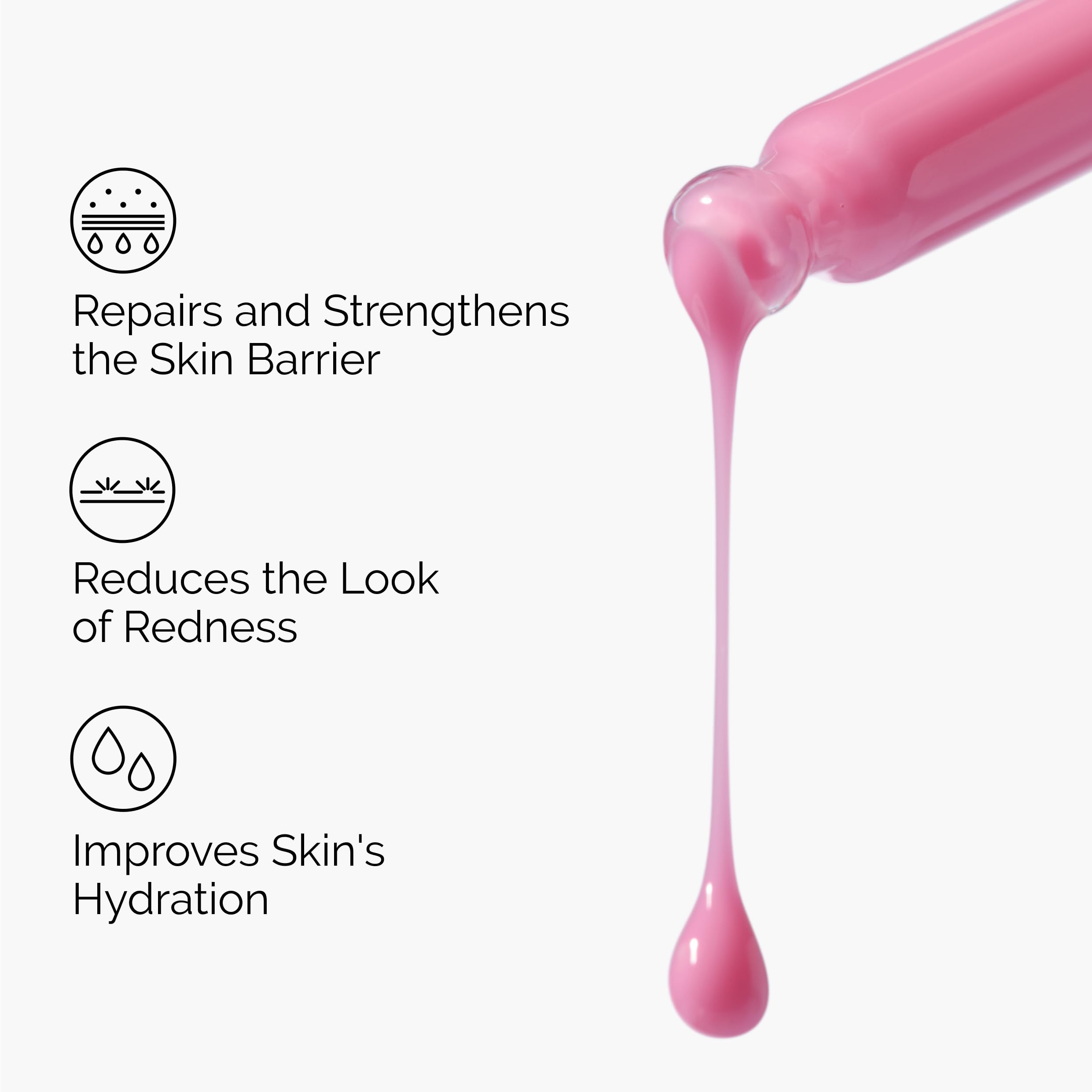 The Ordinary Soothing & Barrier Support Serum, Redness-Reducing & Hydrating Solution for Skin Barrier Recovery, 1 Fl Oz