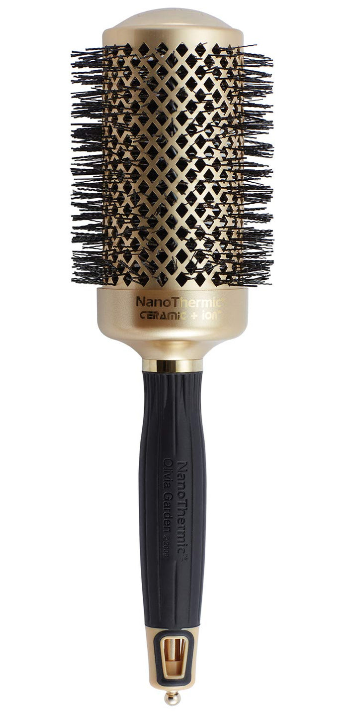 Olivia Garden NanoThermic Ceramic + Ion Hair Brush - 50th Anniversary Special Edition NT-54G (2 1/8)