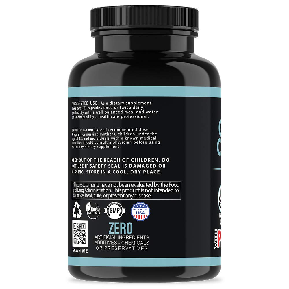 Angry Supplements Garcinia Cambogia with Probiotics, Gut Health Multivitamin w. Vitamins A, C, D, E, K, B2, Zinc, Selenium, Copper, Chromium + Herbal Blend Capsules (1-Bottle, 60ct)