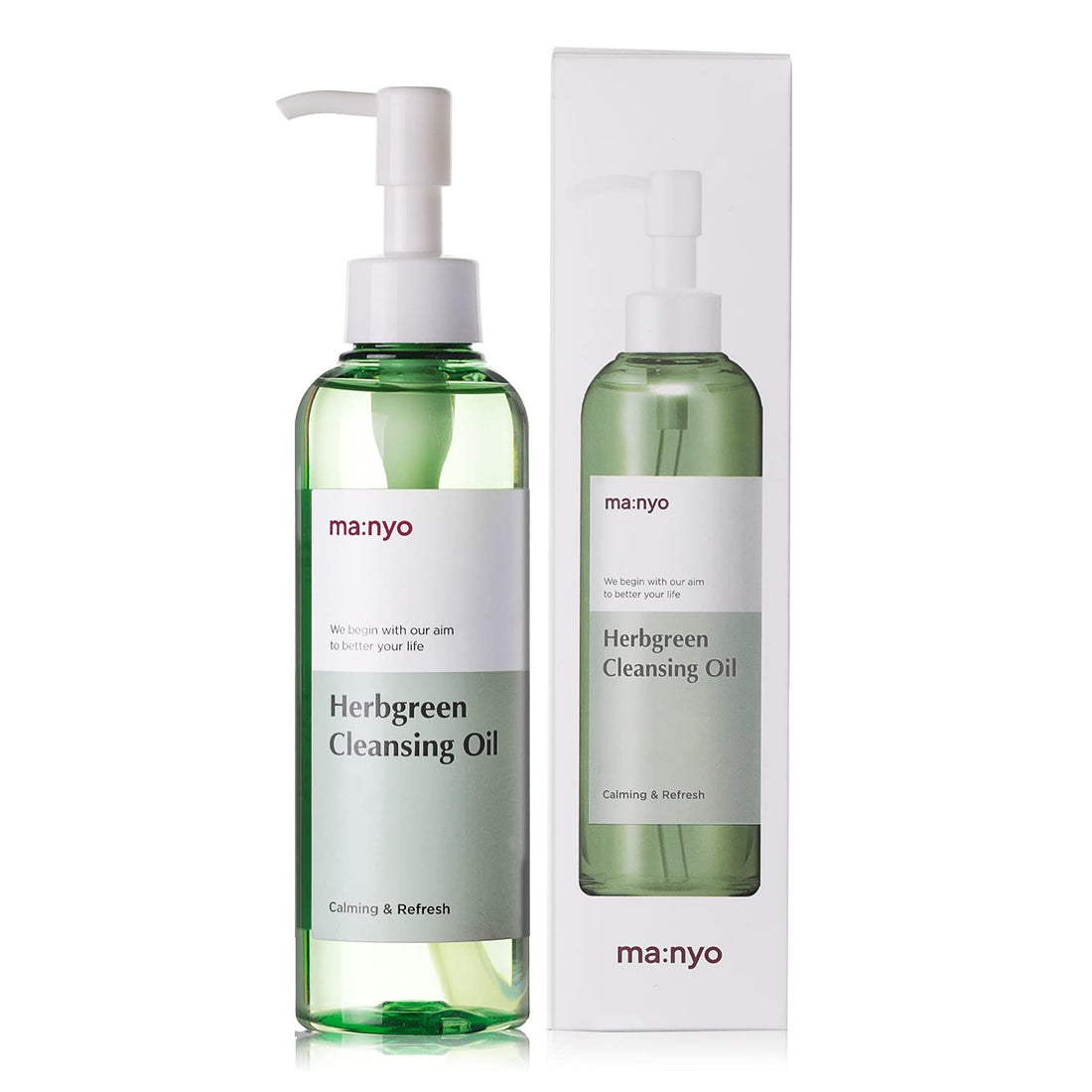 Manyo Factory Herb Green Cleansing Oil, 6.7 Ounce