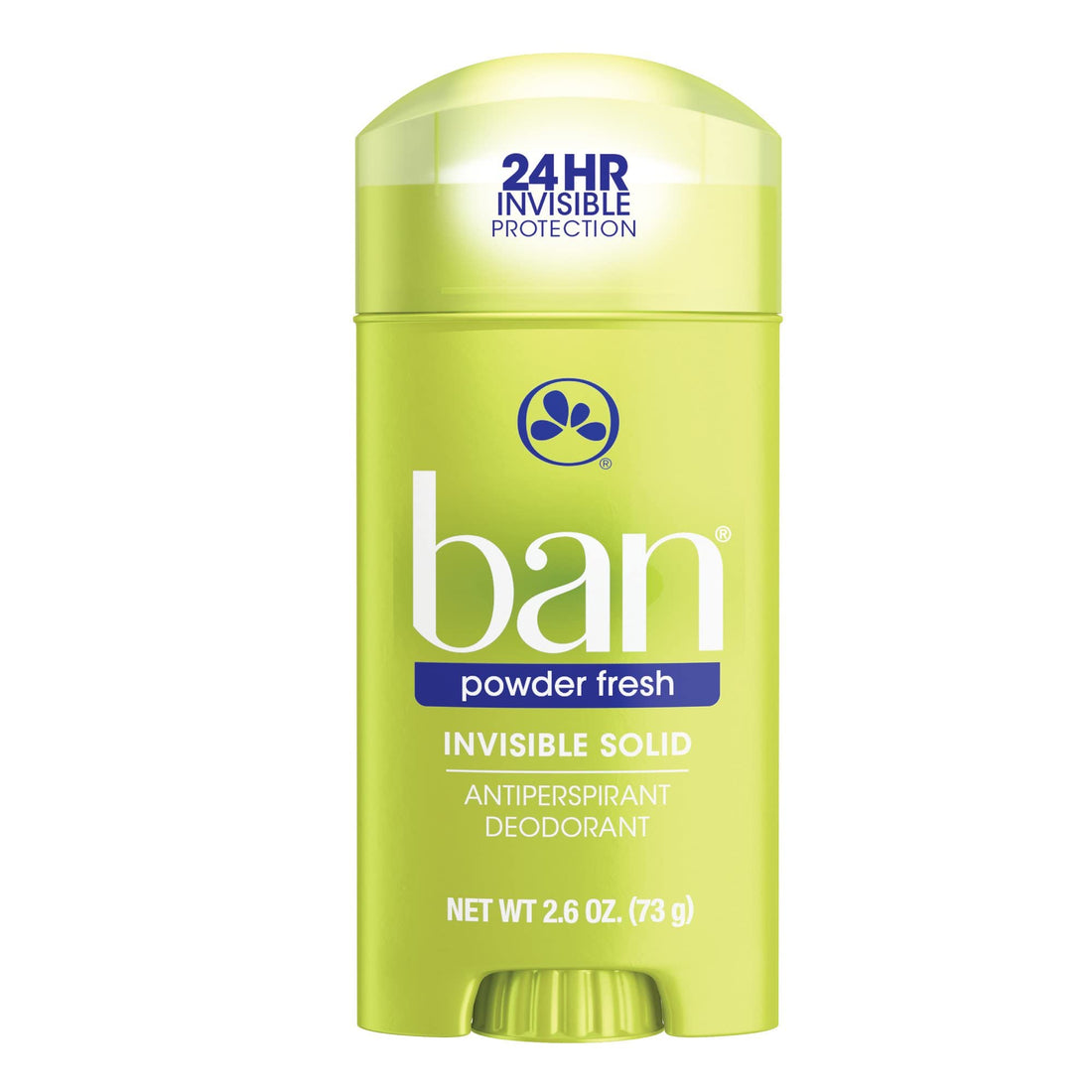 Ban Deodorant Invisible Solid Powder Fresh 2.6oz (3 Pack)