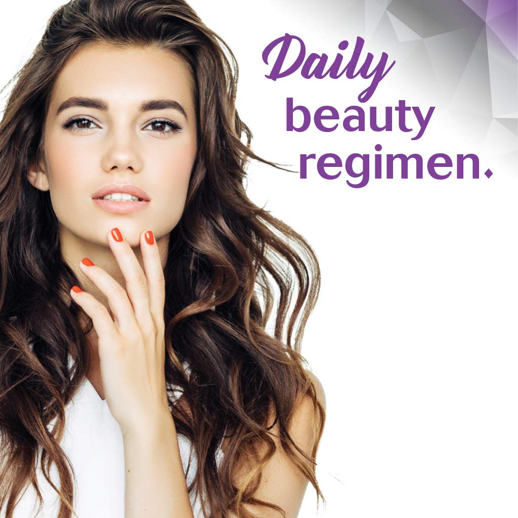 Bluebonnet Nutrition Beautiful Ally Hair, Skin & Nails, Hydrolyzed Collagen from Grass Fed Cows, Collagen Peptides Type 1 & 3, Non GMO, Gluten Free, Soy Free, Milk Free, Kosher, 60 Vegetable Capsules