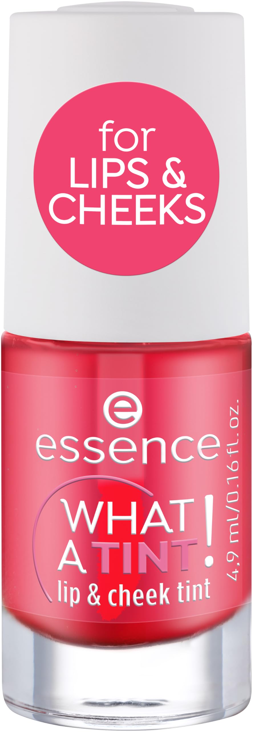 essence | What a Tint! Lip & Cheek Tint | Long-Lasting Liquid Blush & Lip Stain | Non-Sticky & Kiss-Proof | Vegan & Cruelty Free (02 | Coral Sunset)