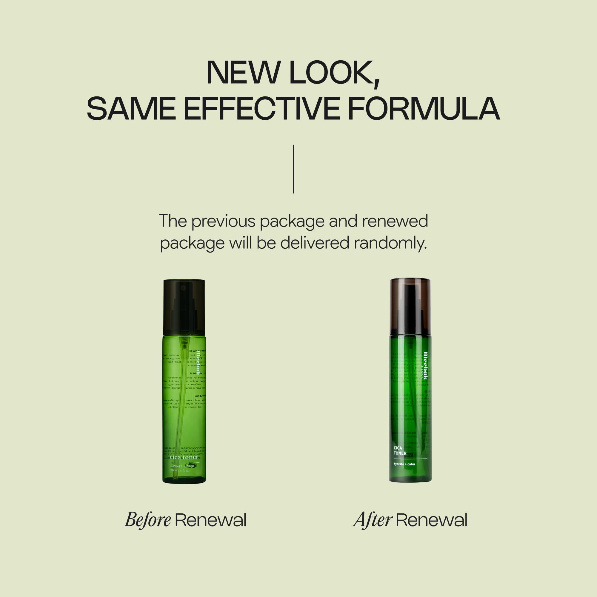 Meebak CICA Toner Spray | Korean Face Mist | Facial Spray with Centella Asiatica & Vitamin E | Soothing Face Toner for Sensitive, Oily, and Combination Skin | 4 fl oz