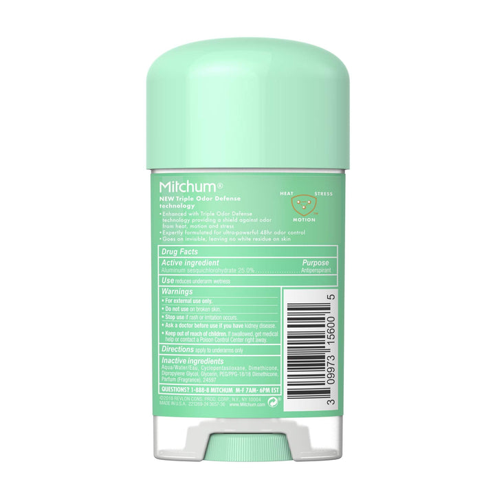 Mitchum Lady Clear Gel Antiperspirant & Deodorant, Powder Fresh - 2.25 Oz, Female