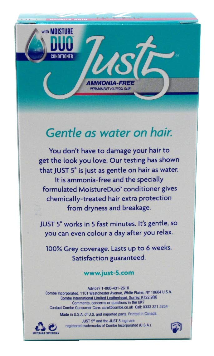 Just 5 Color Natural Darkest Brown (2 Pack) by Just 5