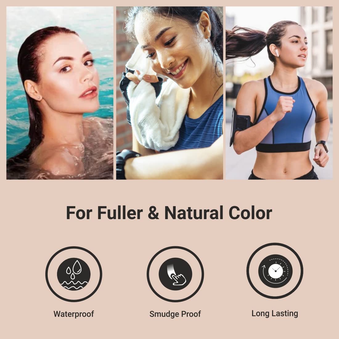 Mina ibrow Hair Color Golden Brown|Natural Spot coloring Hair Tinting Powder, Water and Smudge Proof | No Ammonia, No Lead with 100% Gray Converge|Vegan and Cruelty free