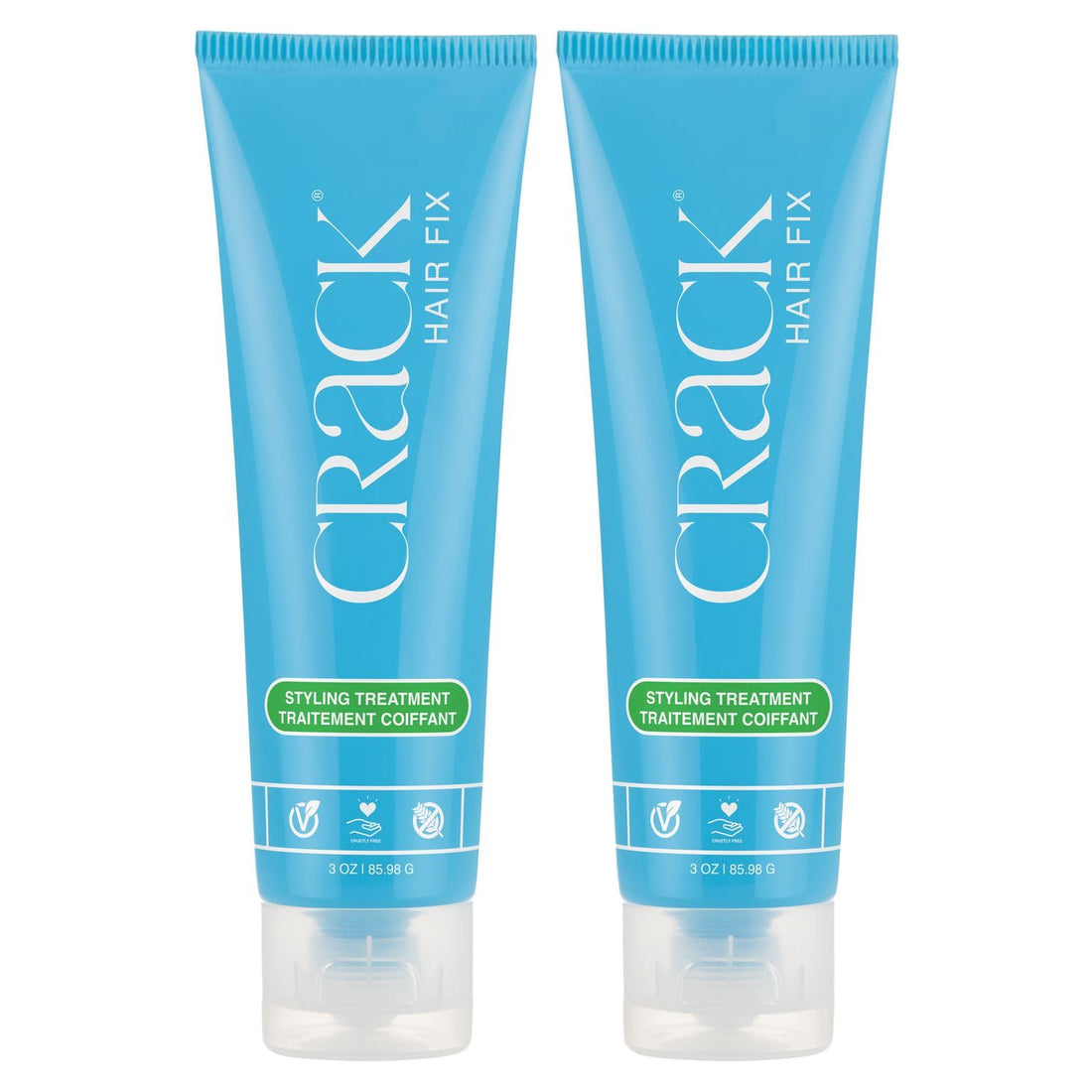 Crack Styling Leave-In Treatment with UV and Thermal Protection, 2.5 Fluid Ounce
