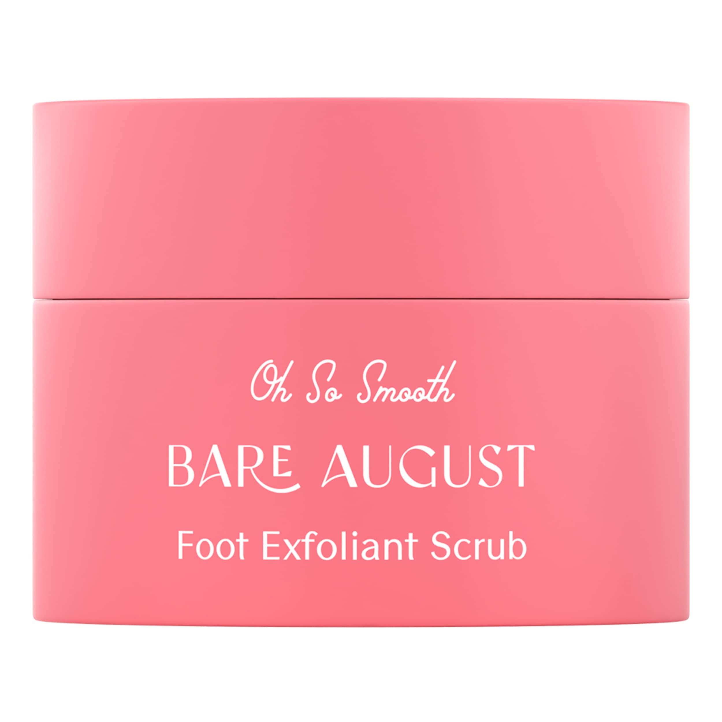 Bare August Foot Scrub - Pure & Natural Exfoliating Treatment - Soothes Skin, Softens Calluses, Eases Dry Cracks, Removes Dead Skin For Soft, Smooth Feet - Pedicure Care For Women & Men - 3.4 fl oz