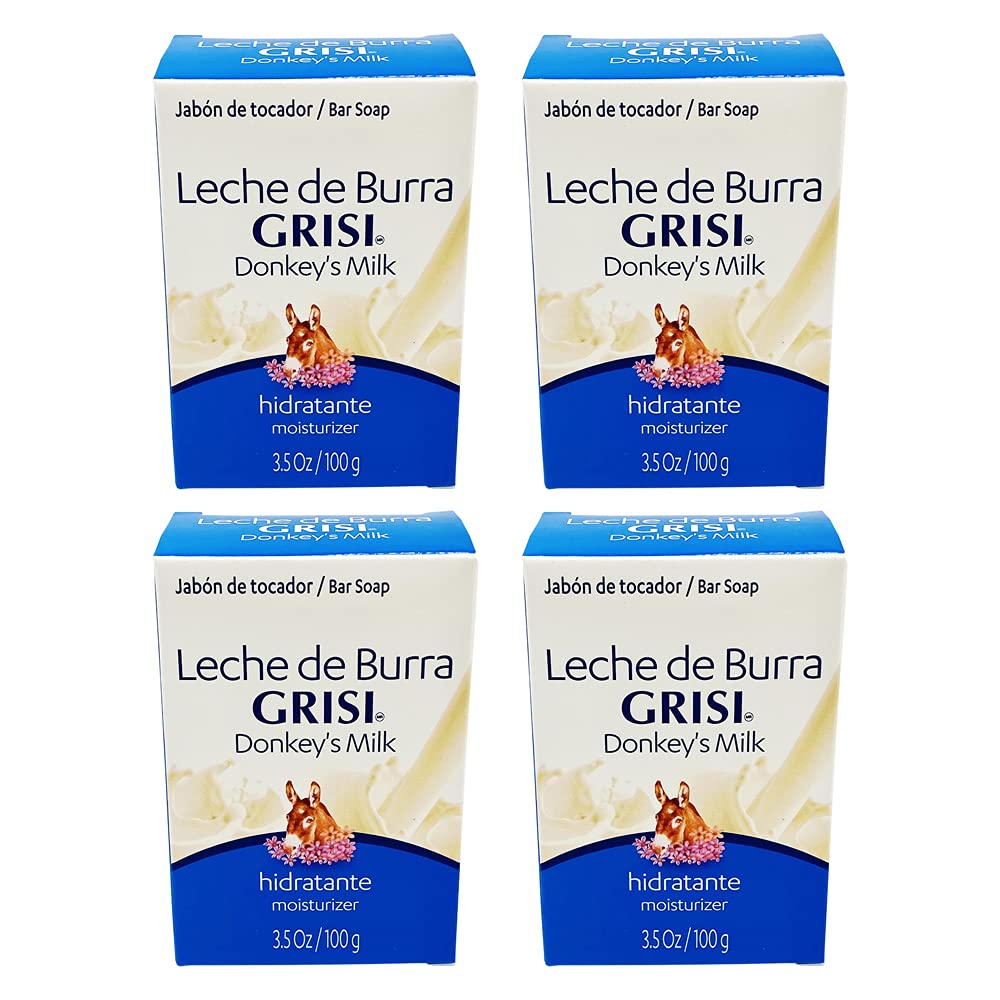 Cydraend Grisi Donkey's Milk Soap (3.5 oz) Pack of 4