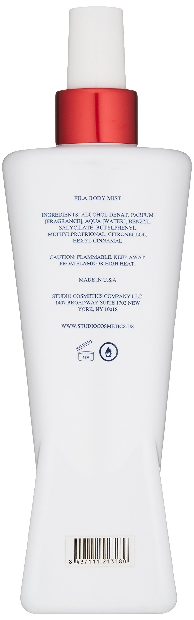 Fila - Fragrance for Women - Eau de Parfum - Floral Aquatic Scent with Notes of Mandarin, Jasmine and Musk - Mist - 8.4 oz