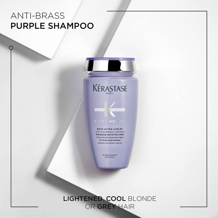 Kerastase Blond Absolu Bain Ultra Violet Anti-brass Purple Shampoo, 8.5 Oz
