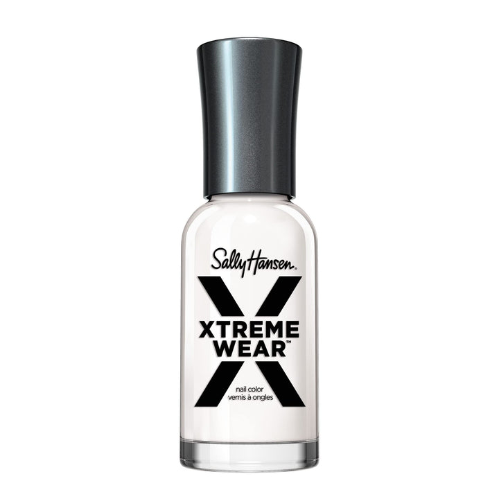 Sally Hansen Xtreme Wear Nail Polish, Streak-Free, Shiny Finish, Long-Lasting Nail Color, White On, 0.4 Fl Oz (Pack of 1)