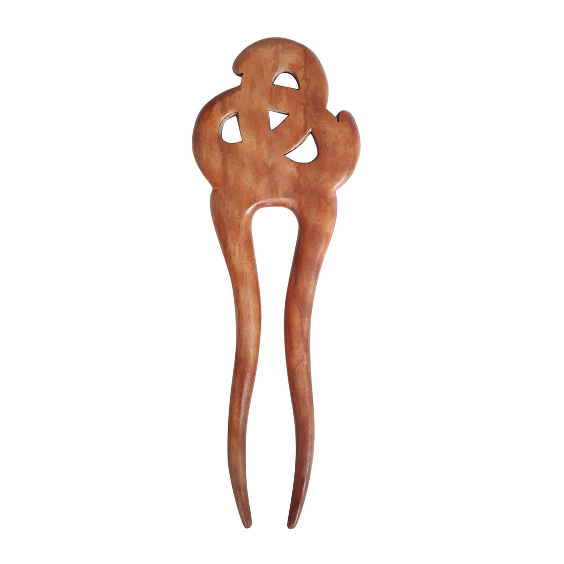 Mary Crafts Wooden Celtic Knot Hair Fork, Hairfork, Hair Pin, Hairpin, Hair Accessory, Hair Toy Handmade