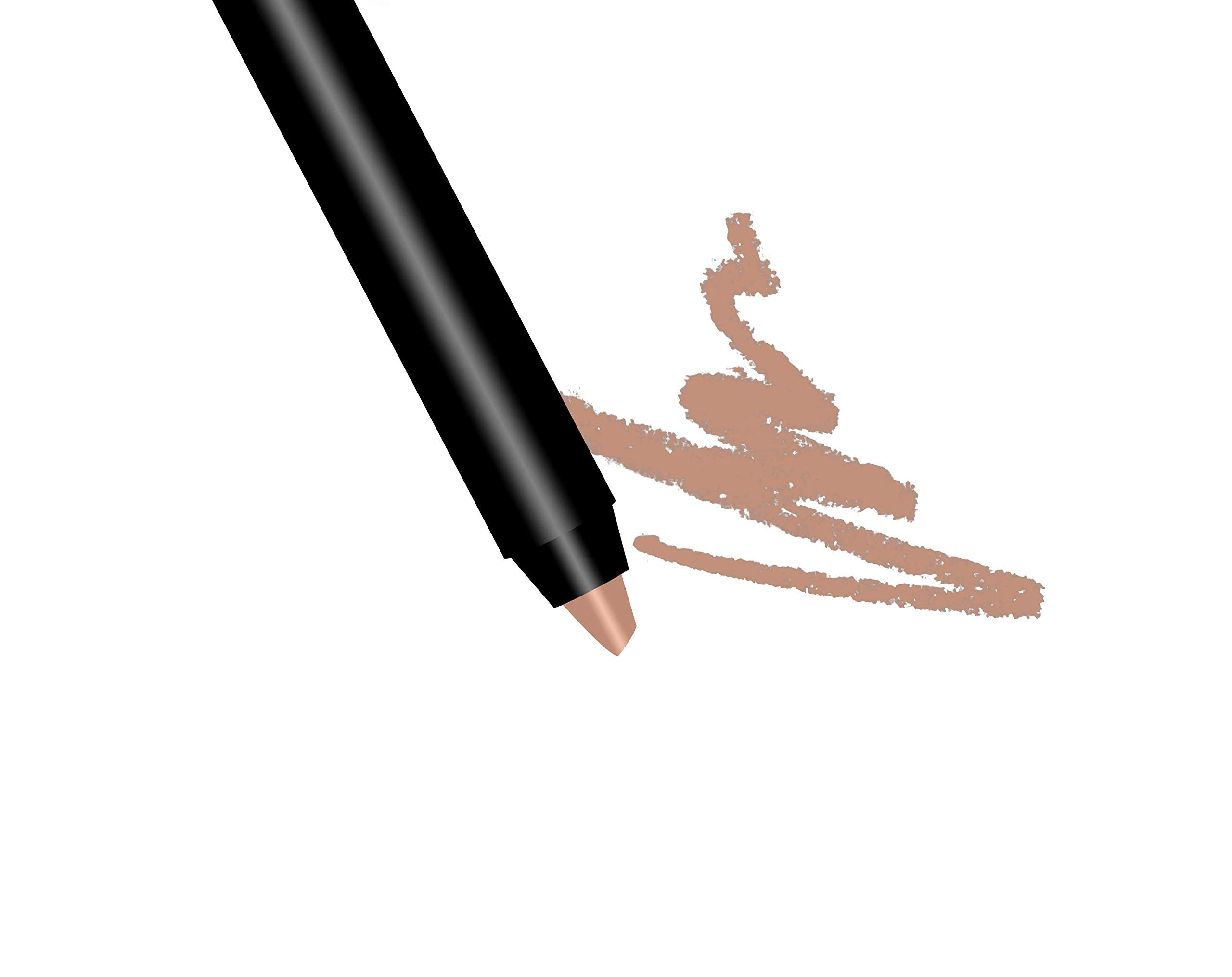 By The Clique Premium Long Lasting Matte Nude Lip Liner Pencil |Sandy Mandy | Soft Beige | Ultra Wear Lip Liner