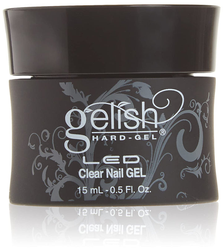 Gelish Harmony Hard LED Clear Builder Gel, 0.5 Ounce
