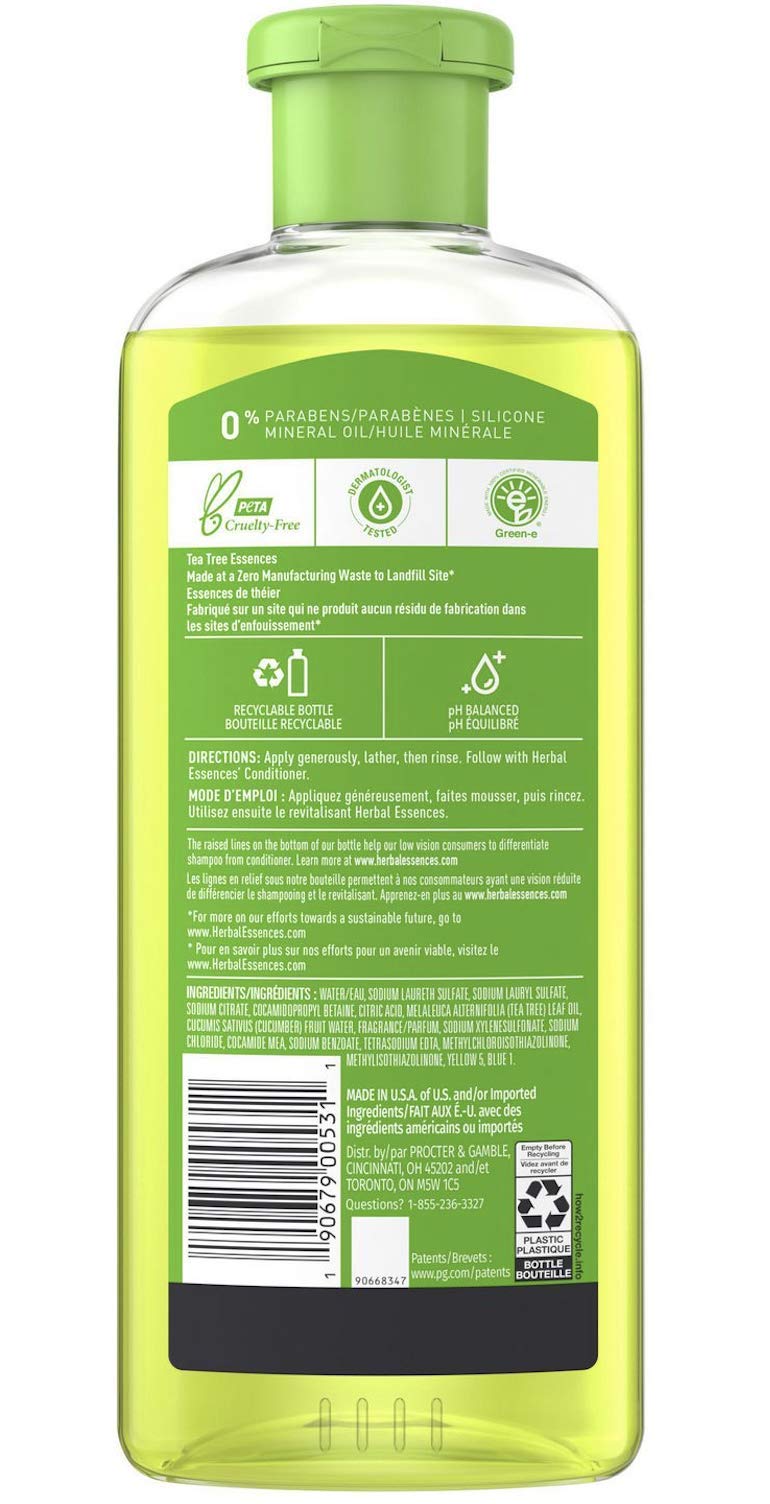 Herbal Essences Tea-Lightfully Clean Refreshing Shampoo 11.7 oz
