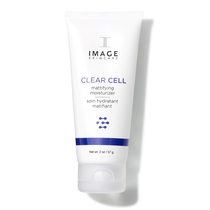 IMAGE Skincare, CLEAR CELL Mattifying Moisturizer, Facial Lotion Hydrates Oily Prone Skin, Removes Excess Shine, 2 oz