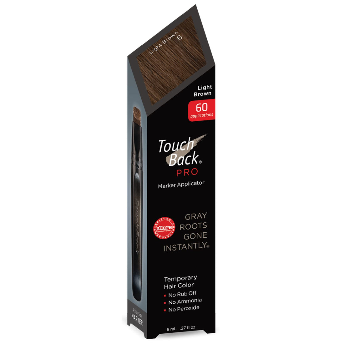 TouchBack Root Touch Up Hair Color Marker Light Brown