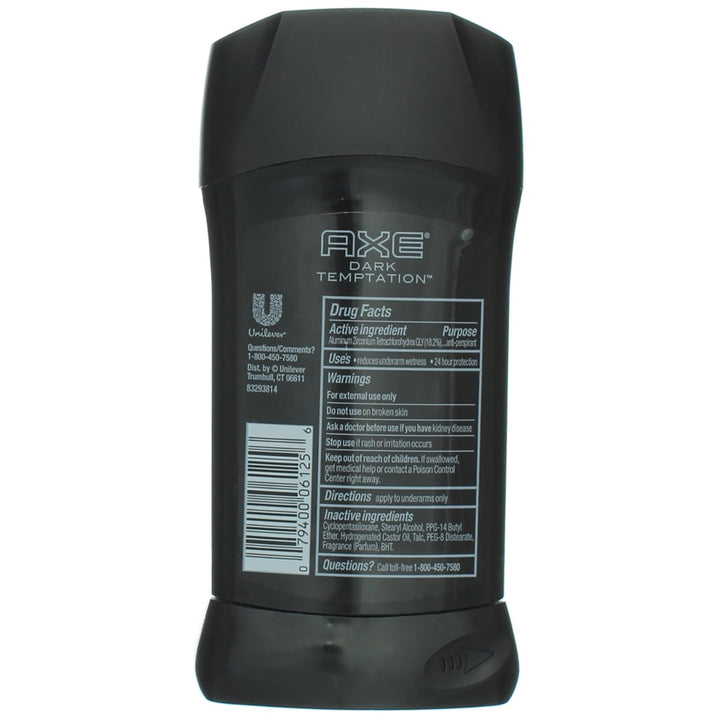 AXE Axe Anti Perspirant Odor & Wetness Protection Dark Temptation 2.7 oz (Pack of 4)