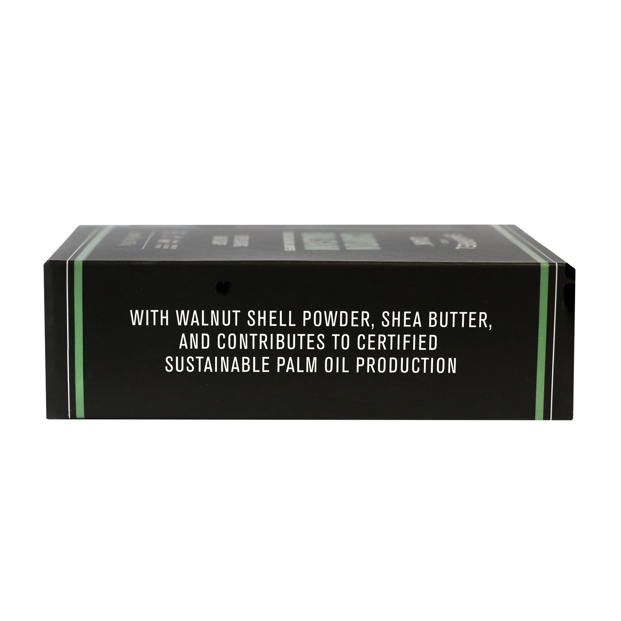 Barrel & Oak - Exfoliating Bar Soap, Men's Soap Bar, Deep Cleans Pores & Removes Dead Skin, Certified Sustainable Palm Oil, Charcoal Powder, & Olive Stone, Vegan (Canyon Balsam, 6 oz)