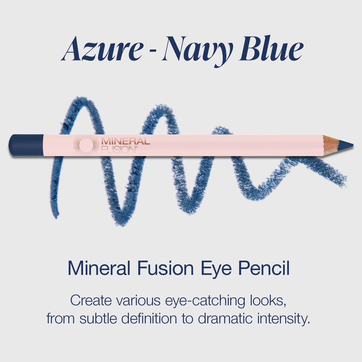 Mineral Fusion Eye Pencil, Azure, 0.04 Ounce (Packaging May Vary)