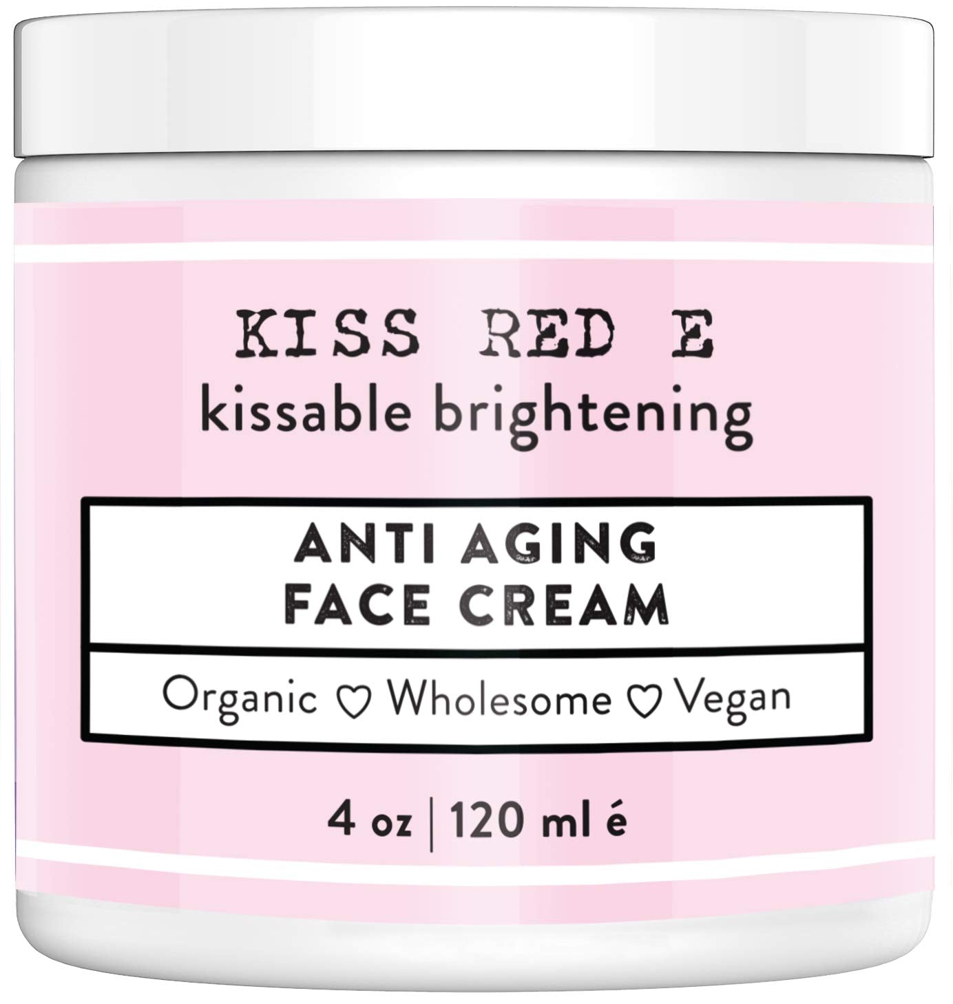KissRedE Anti Aging Face Cream. Best Anti Wrinkle Cream Moisturizer For Face, Hands, Neck. Reduce Wrinkles, Fine Lines, Crows Feet, Puffy Eyes