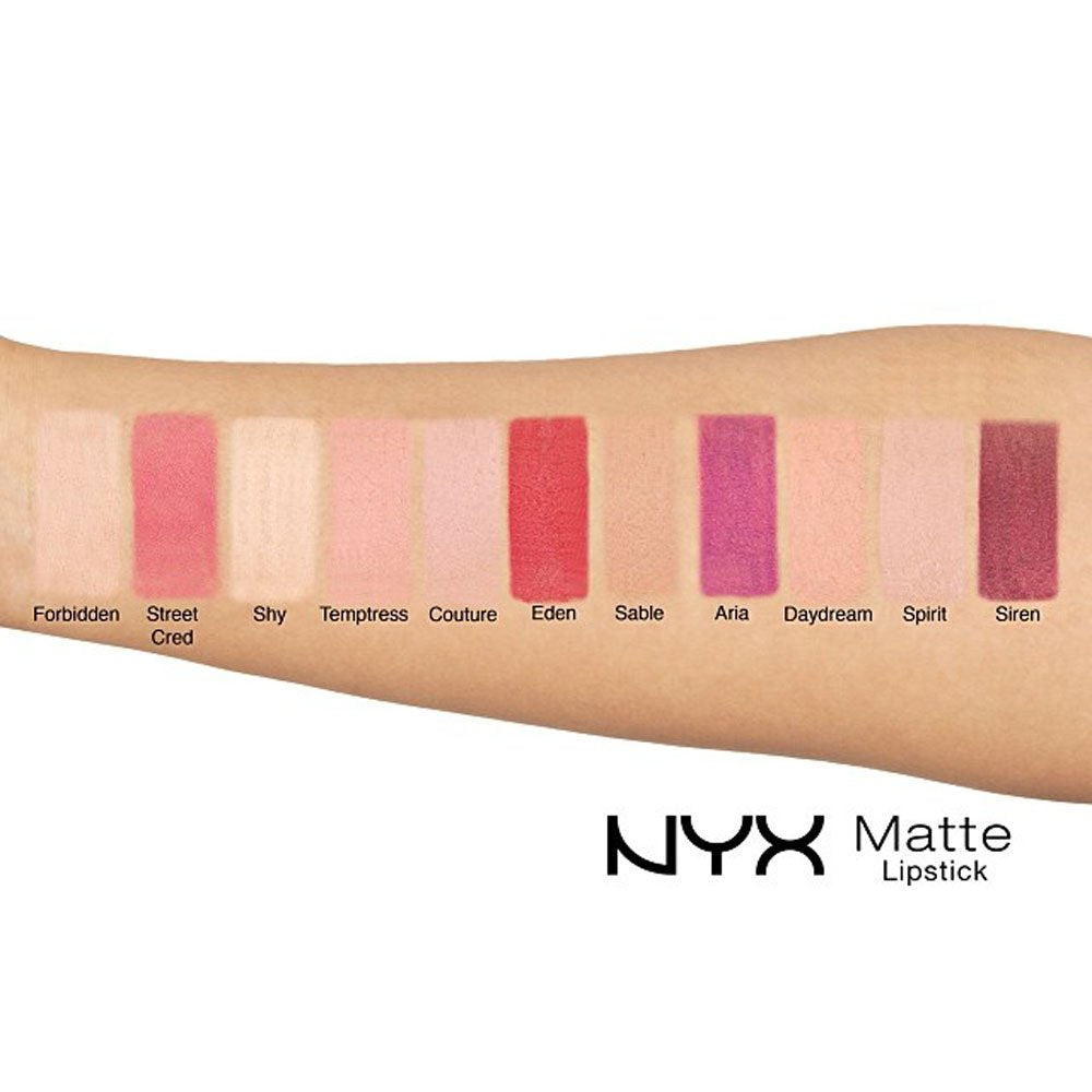 NYX Cosmetics Matte Lipstick Shy
