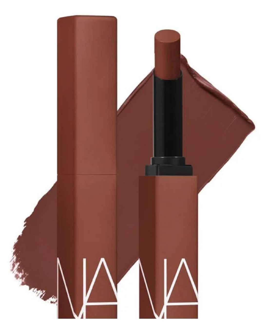 NARS Powermatte Lipstick - No Satisfaction 105 (Deep Auburn Brown) .05 oz.