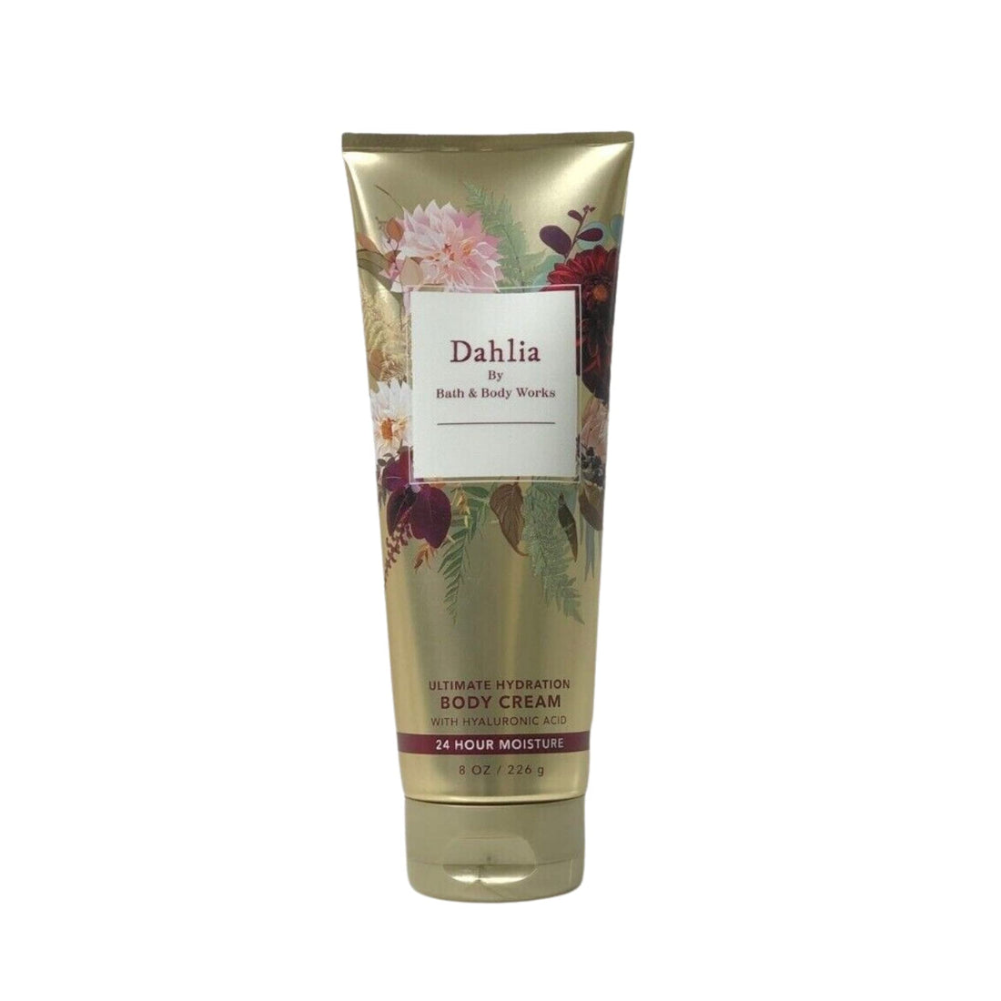 Bath and Body Works Gift Set of of 2 - 8 oz Body Cream - (Dahlia), Multicolor