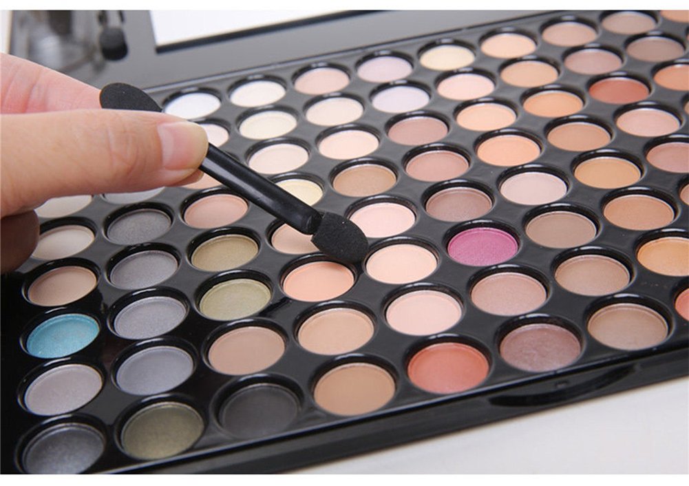 Pure Vie Professional 88 Colors Eye Shadow Palette Makeup Contouring Kit #1 Perfect For Professional As Well As Personal Use