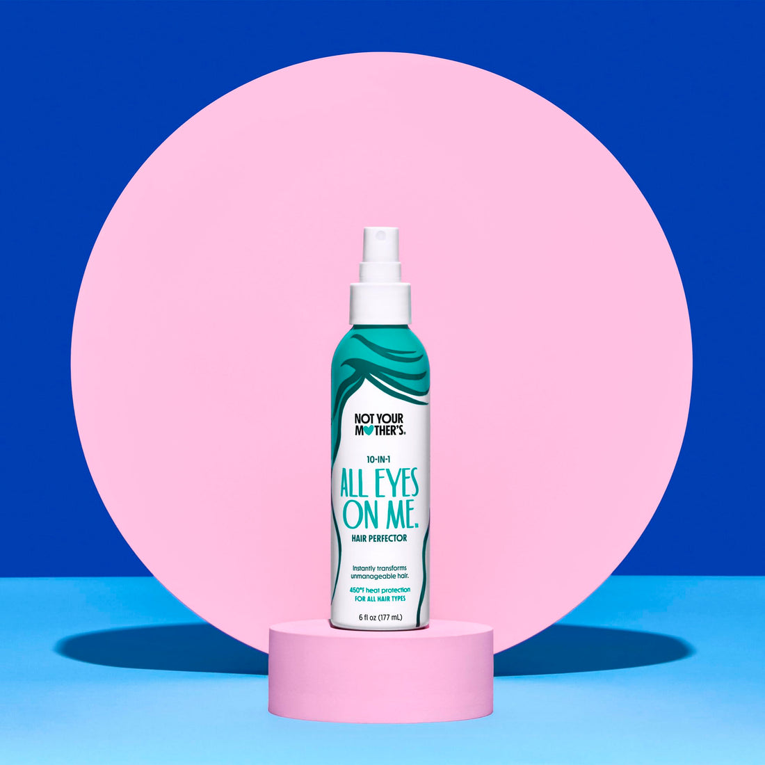 Not Your Mother's All Eyes On Me 10-in-1 Hair Perfector (3-Pack) - 6 fl oz - Heat Protectant for Hair - Moisturizing Detangler Spray and Frizz Control